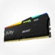 MEMORIA KINGSTON FURY BEAST RGB 16GB DDR5 5600MT/s CL40, 1.25V BLACK DESKTOP - KF556C40BBA-16
